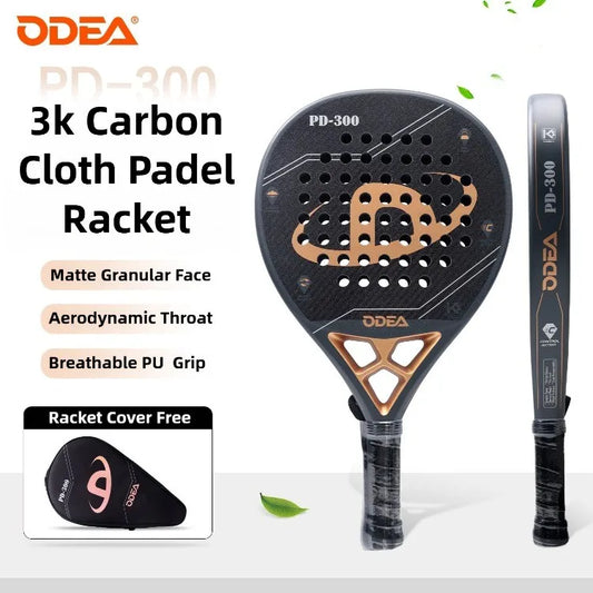 مضرب بادل ODEA PD-300 على شكل قطرة بكربون 3K - Pro Gulf Padel Store
